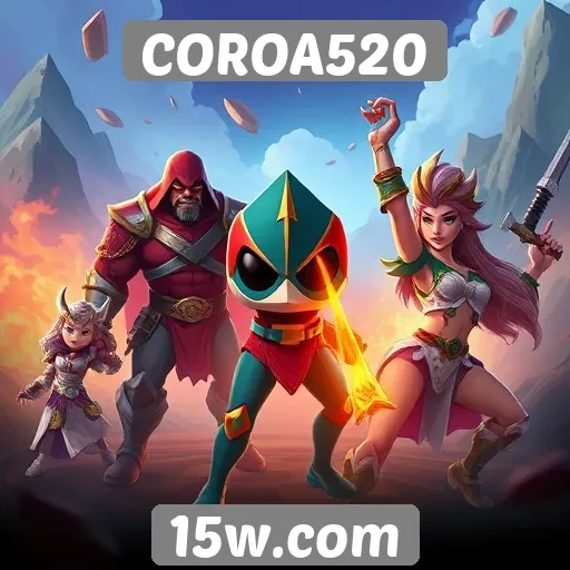 Jogos populares disponíveis no Coroa520