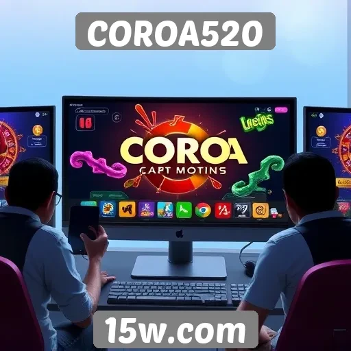 Inovações tecnológicas no site de jogos Coroa520